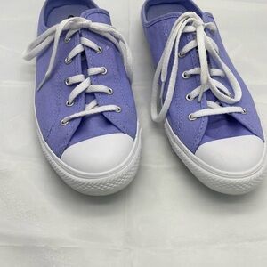 Converse Lavender-Colored Chuck Taylor Mule Slip Ons Size 8.5